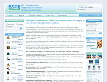 Tablet Screenshot of labelsourceonline.co.uk